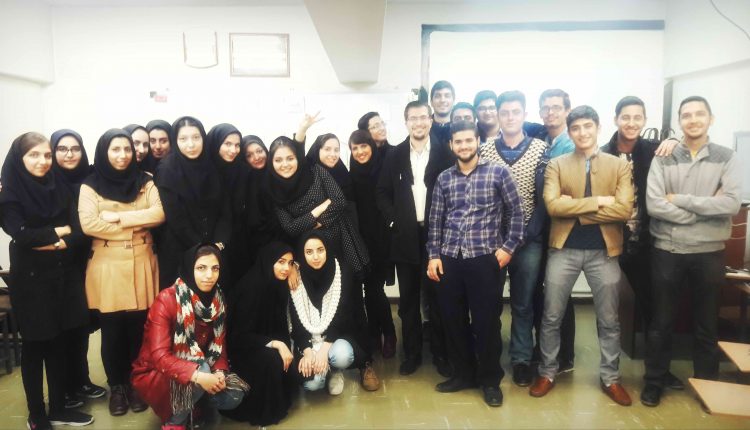 کلاس مهارت های زندگی دانشگاه علوم پزشکی تهران سال تحصیلی 1395-1394 دانشجویان اتاق عمل